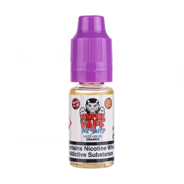 Vampire Vape Heisenberg Orange Nic Salt E-liquid - Any 3 For £10