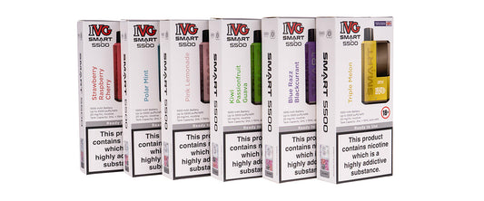 IVG Smart 5500 Disposable Vape - 30 Flavours