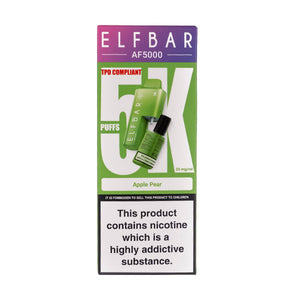 Elf Bar AF5000 Disposable Vape Apple Pear