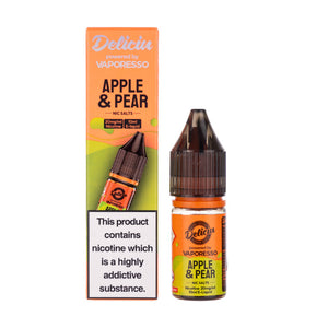 Apple and Pear Nic Salt E-Liquid by Deliciu V2