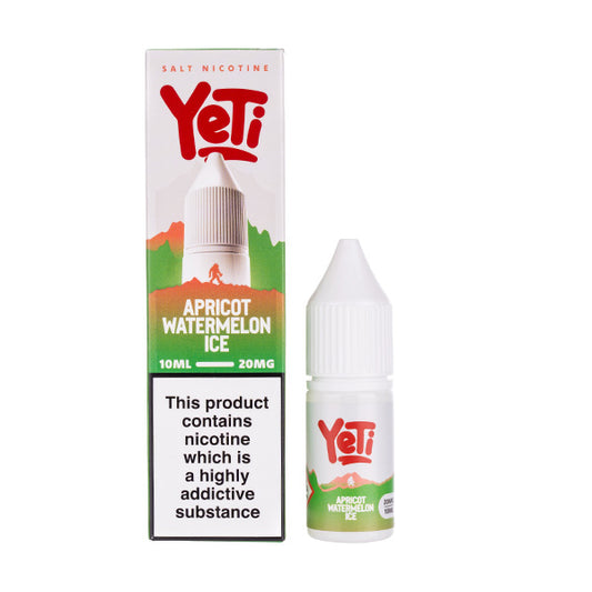 Apricot Watermelon Ice Nic Salt E-Liquid by Yeti Summit Series