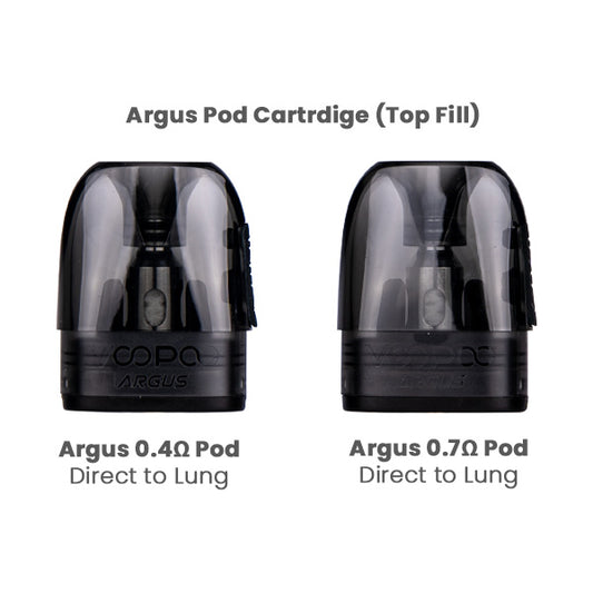 VooPoo Argus Z2 Pod Kit - Included Pods