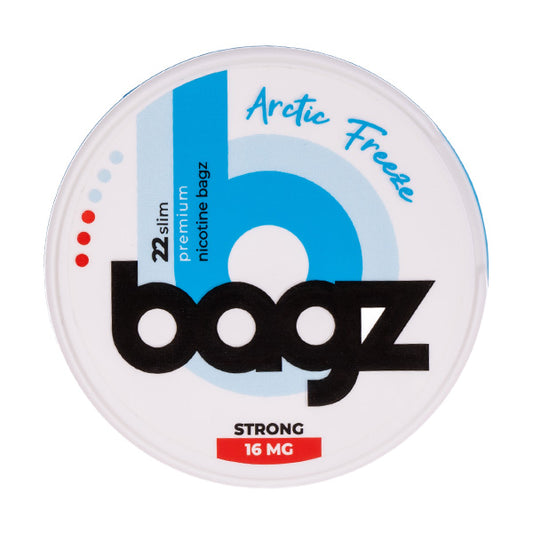 Artic Freeze Nicotine Pouches by Bagz