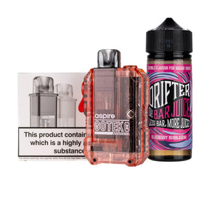 Aspire GoTek X Nicotine Free Bundle - Translucent Amber