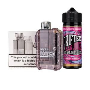 Aspire GoTek X Nicotine Free Bundle - Translucent Lavender