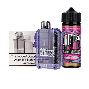 Aspire GoTek X Nicotine Free Bundle - Translucent Violet