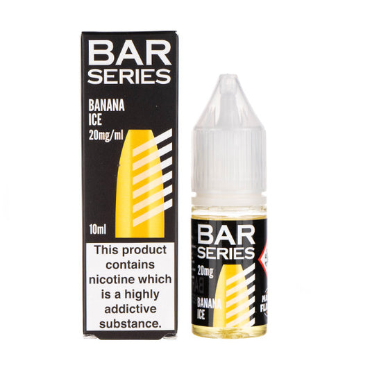 Banana Ice Nic Salt E-Liquid by Bar Series