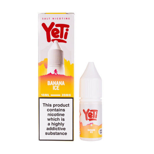 Banana Ice Nic Salt E-Liquid by Yeti Summit Series