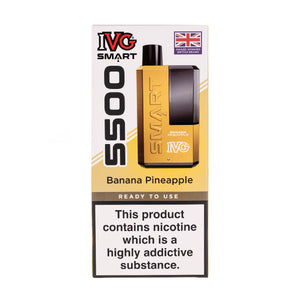 IVG Smart 5500 Disposable Vape - Banana Pineapple