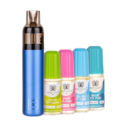 Bar Juice 20k Disposable Kit Bundle - Blue