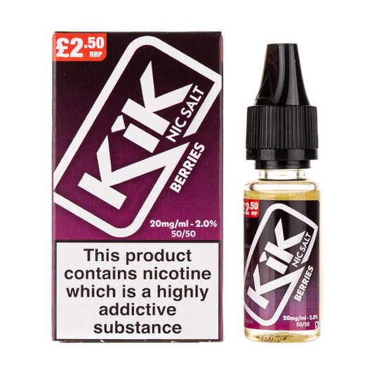 Berries Nic Salt E-Liquid by Kik