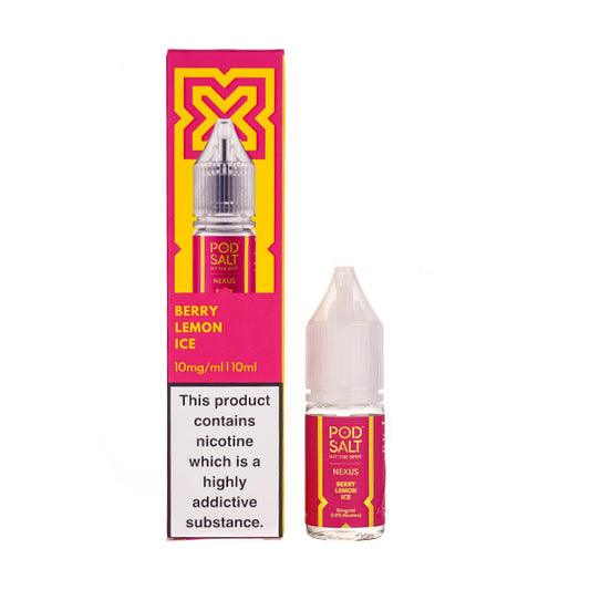 Berry Lemon Ice Nic Salt E-Liquid by Pod Salt Nexus