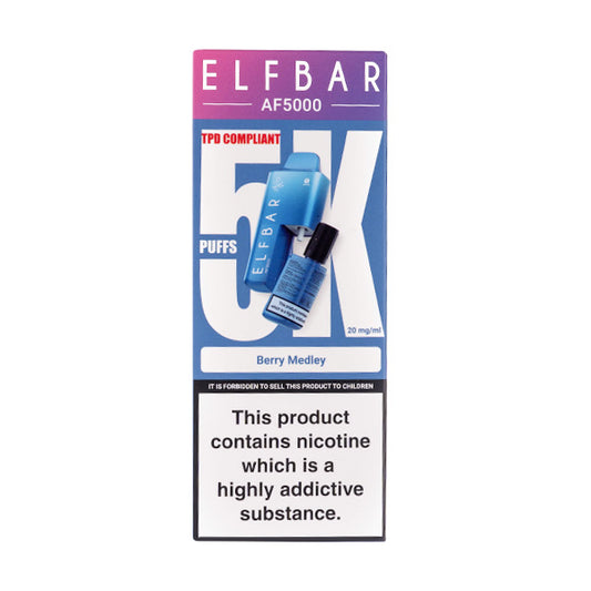 Elf Bar AF5000 Disposable Vape Berry Medley