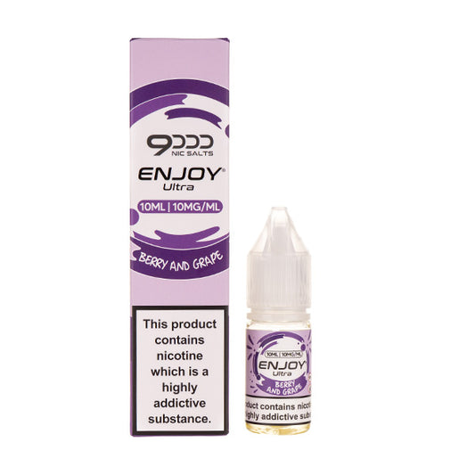 Berry and Grape Nic Salt E-Liquid by Enjoy Ultra 9000