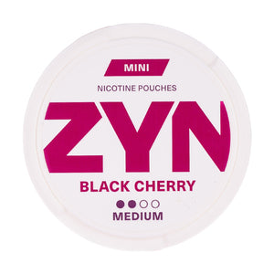 Black Cherry Mini Nicotine Pouches by Zyn - 3mg