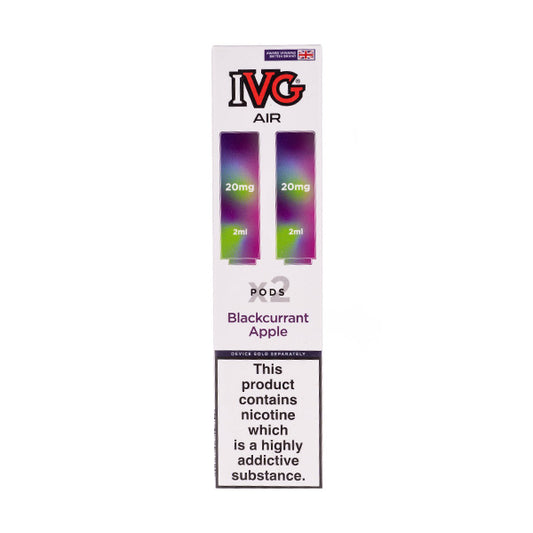 Blackcurrant Apple IVG Air Pro Prefilled Pods
