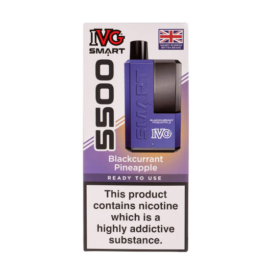 IVG Smart 5500 Disposable Vape - Blackcurrant Pineapple