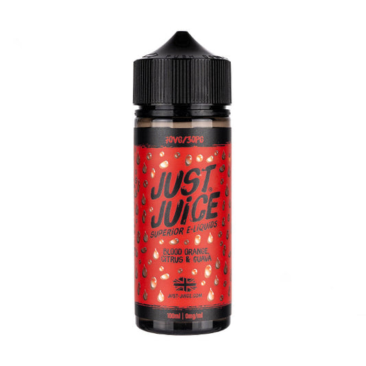 Blood Orange, Citrus & Guava 100ml Shortfill E-Liquid by Just Juice