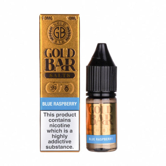 Blue Raspberry Nic Salt E-Liquid by Gold Bar