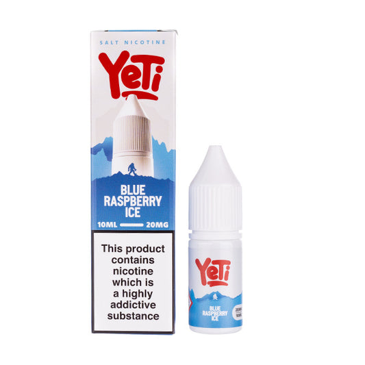 Blue Raspberry Ice Nic Salt E-Liquid by Yeti Summit Series