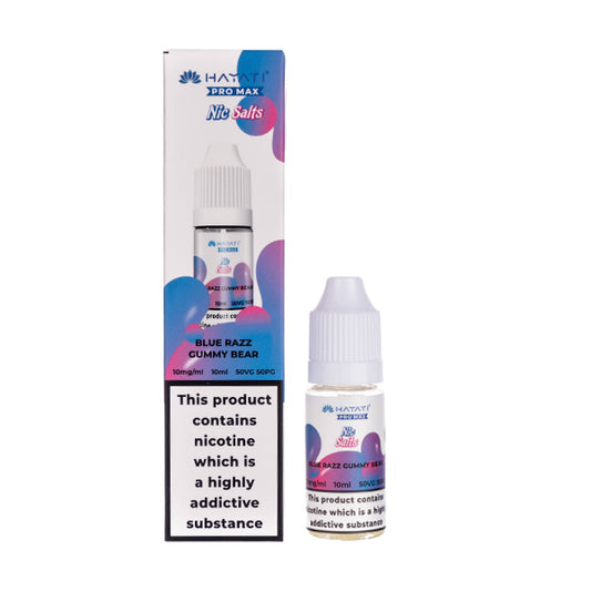 Blue Razz Gummy Bear Nic Salt E-Liquid by Hayati Pro Max