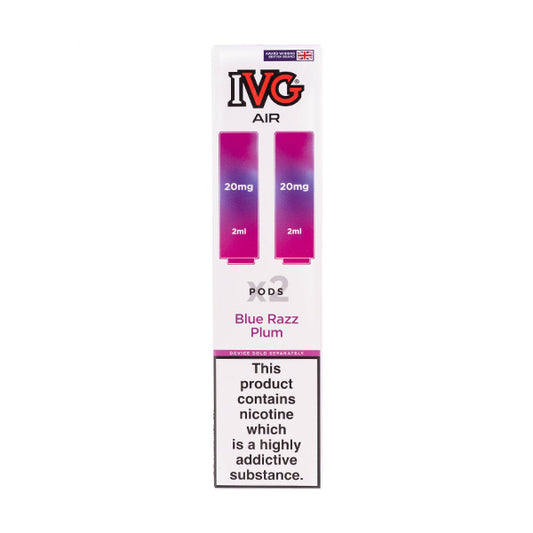 Blue Razz Plum IVG Air Pro Prefilled Pods