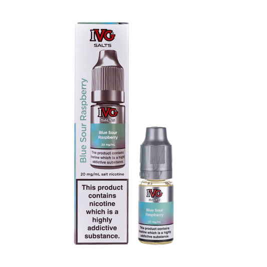 Blue Sour Raspberry Nic Salt E-Liquid by IVG