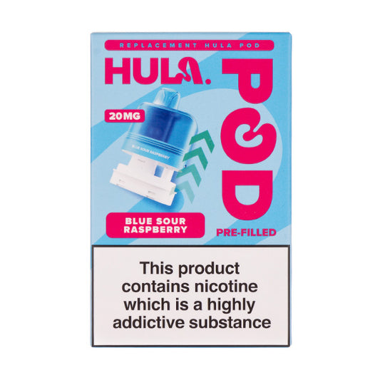 Hula Prefilled Pod & Refill - Blue Sour Raspberry 