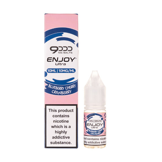 Blueberry Cherry Cranberry Nic Salt E-Liquid by Enjoy Ultra 9000