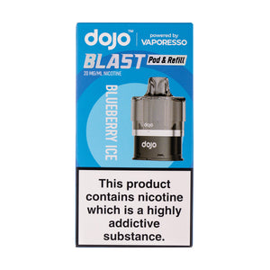 Blueberry Ice Dojo Blast 6000 Prefilled Pod + Refill by Vaporesso