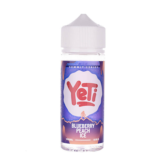 Blueberry Peach Ice 100ml Shortfill E-Liquid by Yeti Summit