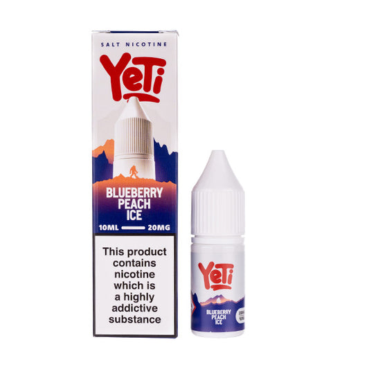 Blueberry Peach Ice Nic Salt E-Liquid by Yeti Summit Series