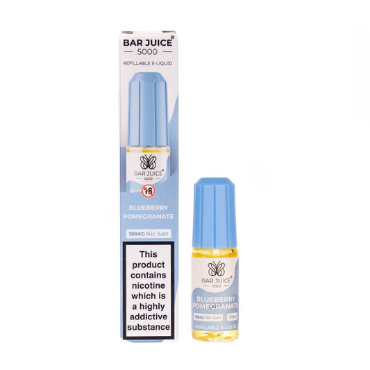 Blueberry Pomegranate Nic Salt E-Liquid by Bar Juice 5000