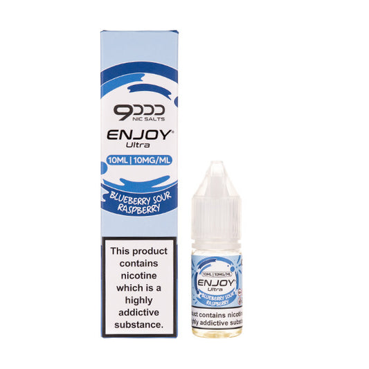 Blueberry Sour Raspberry Nic Salt E-Liquid by Enjoy Ultra 9000