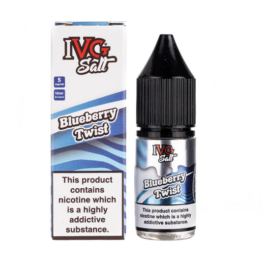 Bluberry Twist Nic Salt E-Liquid by IVG