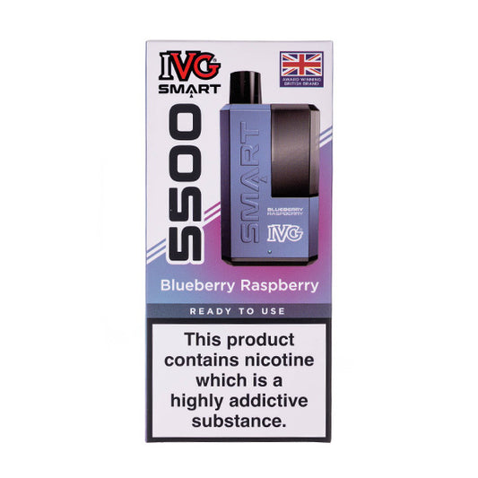 IVG Smart 5500 Disposable Vape - Blueberry Raspberry