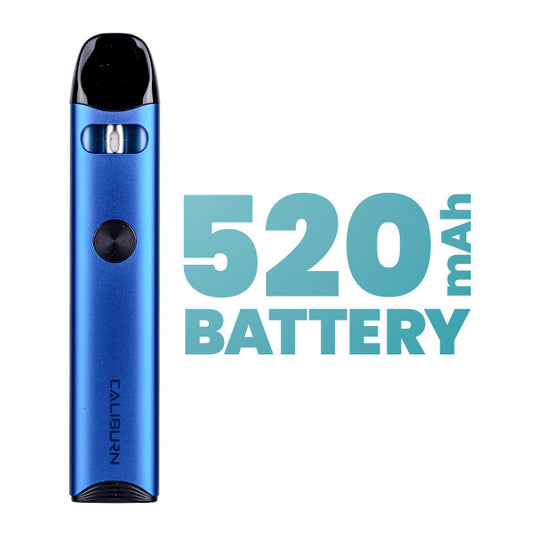 Caliburn A3 Features 520mAh battery