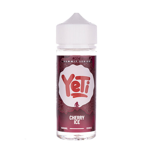 Cherry Ice 100ml Shortfill E-Liquid by Yeti Summit