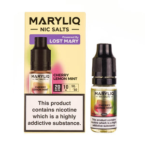 Cherry Lemon Mint Nic Salt E-Liquid by Maryliq