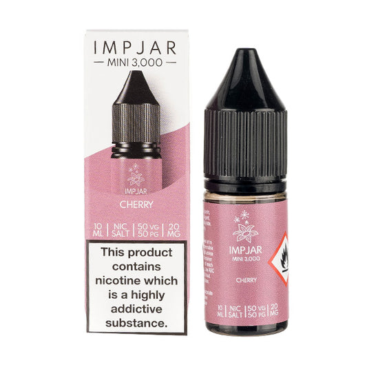 Cherry Nic Salt E-Liquid by Imp Jar