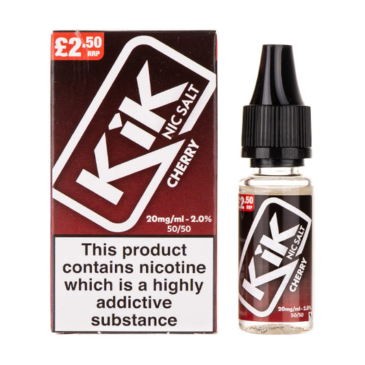 Cherry Nic Salt E-Liquid by Kik