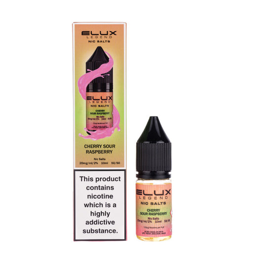 Cherry Sour Raspberry Nic Salt E-Liquid by Elux Legend