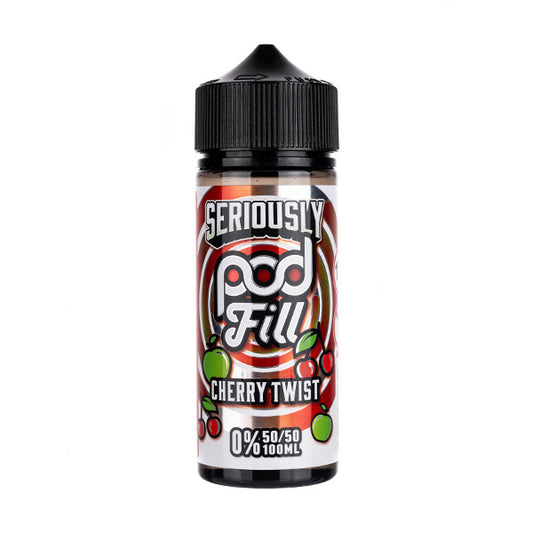 Cherry Twist 100ml (50/50) Shortfill by Seriously Pod Fill