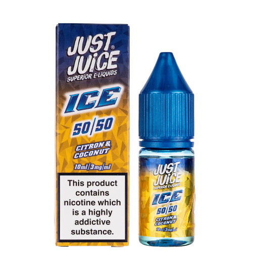 Citron & Coconut 50/50 E-Liquid by Just Juice Ice