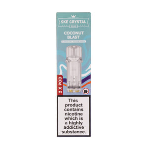 Coconut Blast Crystal Plus Prefilled Pods by SKE