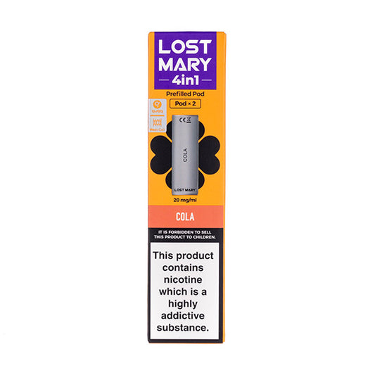 Cola 4-in-1 Prefilled Pods by Lost Mary