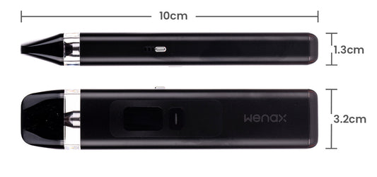 Wenax Q Pod Kit by Geek Vape - Dimensions