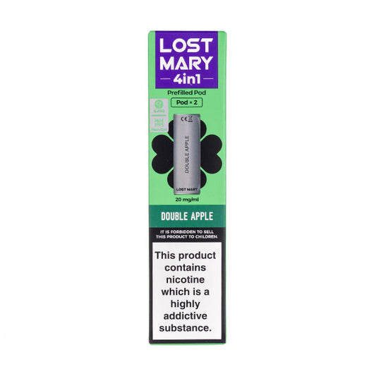 Double Apple 4-in-1 Prefilled Pods by Lost Mary