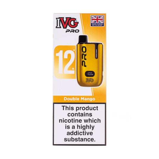 IVG Pro 12 Disposable Vape - Double Mango