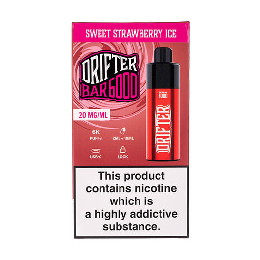 Drifter Bar 6000 Pod Kit by Drifter - Sweet Strawberry Ice